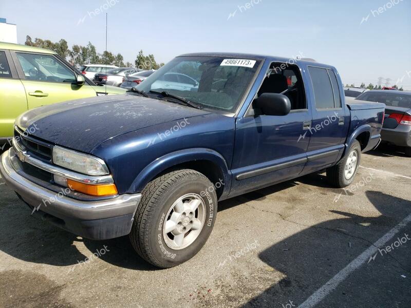 CHEVROLET S TRUCK S1 2001 blue  gas  49861173 1GCDT13W11K244177 1GCDT13W11K244177 photo #1