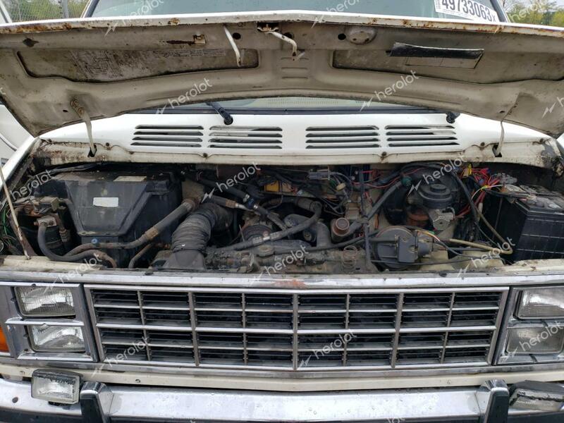 DODGE RAM VAN B2 1985 white cargo va gas  49733063 2B7HB23T6FK259078 2B7HB23T6FK259078 photo #4