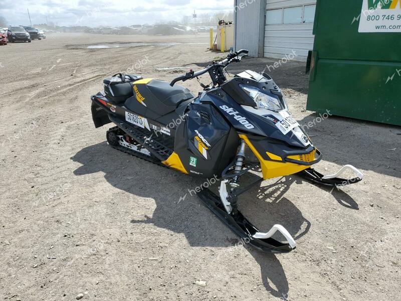 SKI DOO MXZ BLIZZA 2017 yellow   2BPSUPHA7HV000069 photo #1