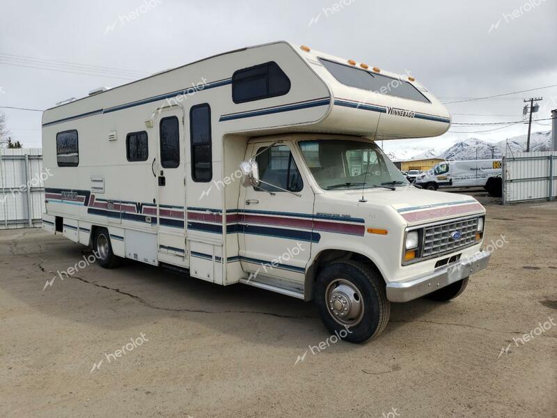 WINNEBAGO WARRIOR 1991 cream  gas  50641183 1FDKE30G6LHB88422 1FDKE30G6LHB88422 photo #1