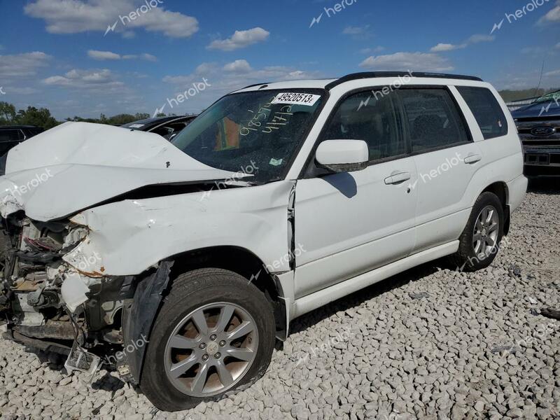 SUBARU FORESTER 2 2008 white  gas  49520513 JF1SG65658H717436 JF1SG65658H717436 photo #1