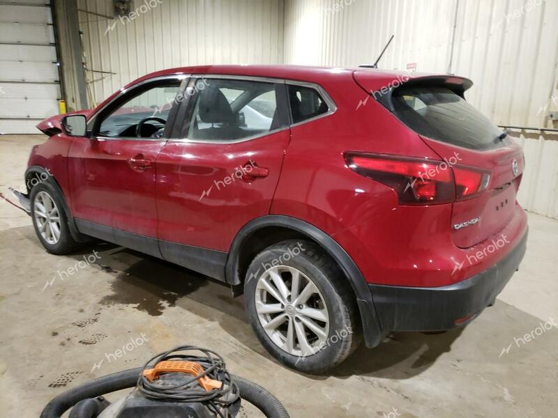 NISSAN QASHQAI SV 2017 red  gas JN1BJ1CR0HW134010 photo #3