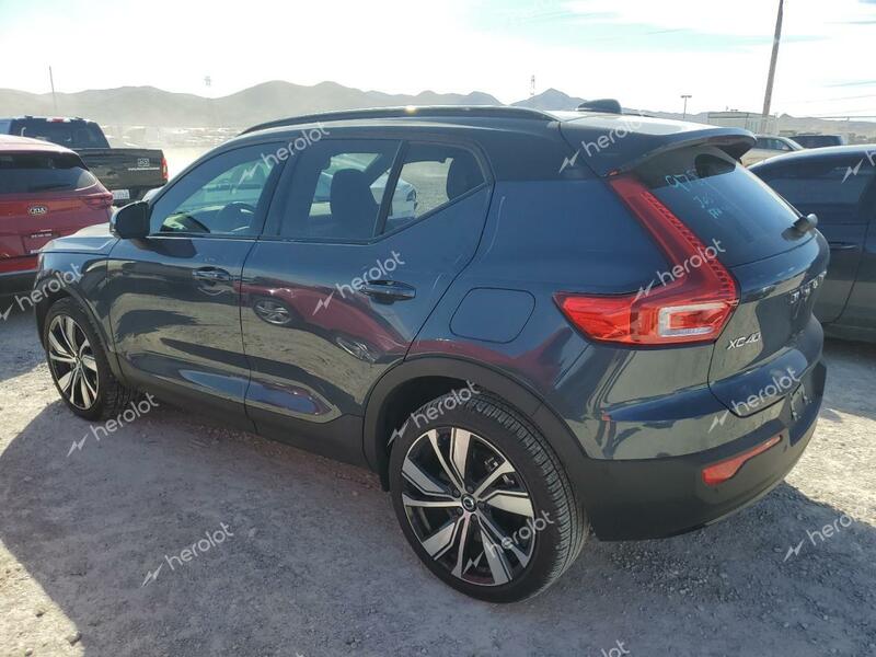 VOLVO XC40 P8 RE 2022 blue  electric YV4ED3UBXN2693241 photo #3