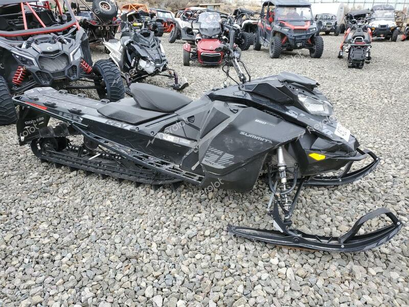 BOMBARDIER SNOWMOBILE 2020 black   2BPSCELD0LV000383 photo #1