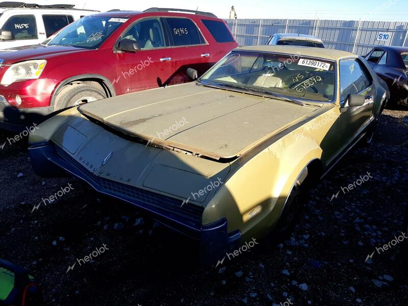 OLDSMOBILE TORONADO 1967 gold   396877M615592 photo #3