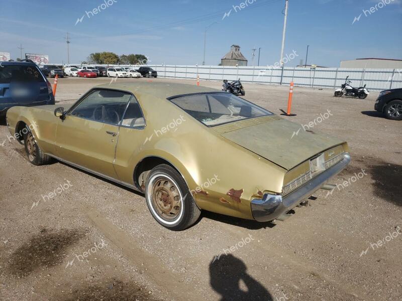 OLDSMOBILE TORONADO 1967 gold   396877M615592 photo #4