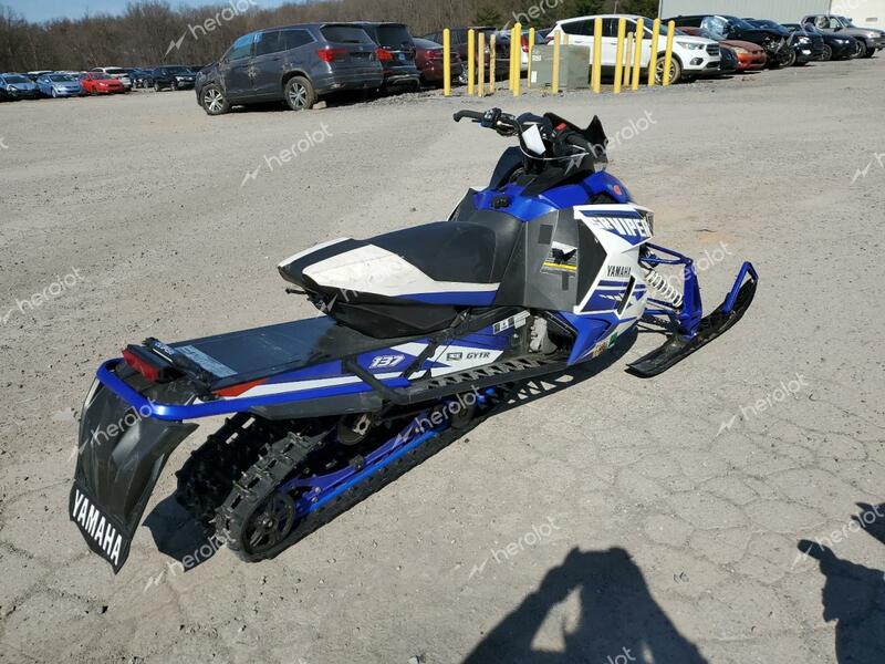 YAMAHA SR VIPER 2015 blue   4UF8KP309GT000114 photo #4