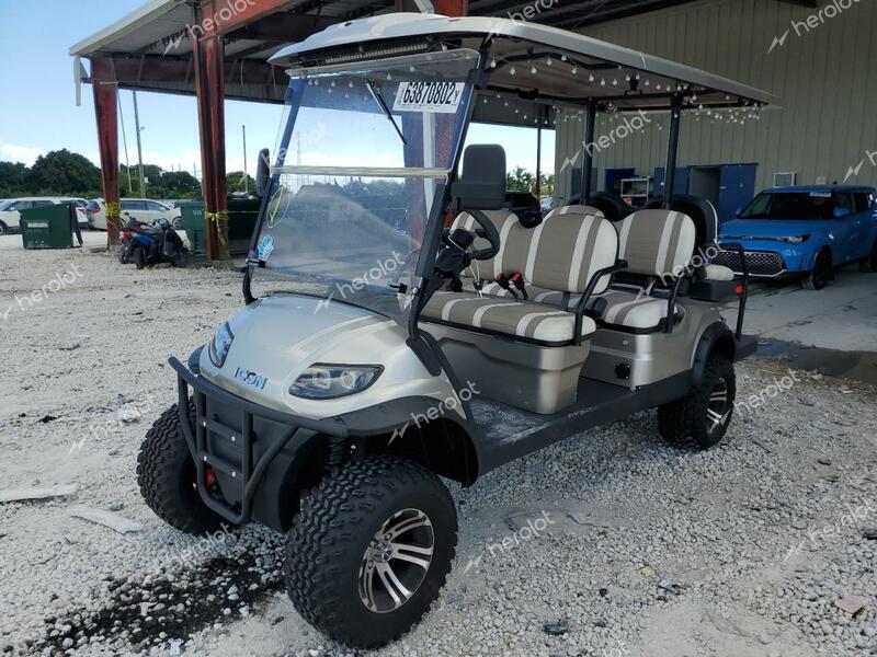 ICON GOLF CART 2022 white   7R46L4CA2NT002110 photo #3