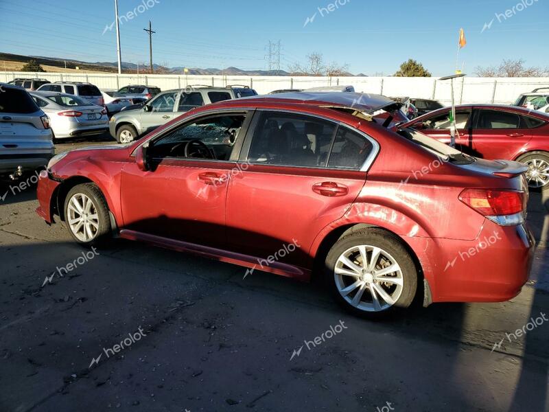 SUBARU LEGACY 2.5 2013 burgundy  gas 4S3BMCC6XD3004673 photo #3