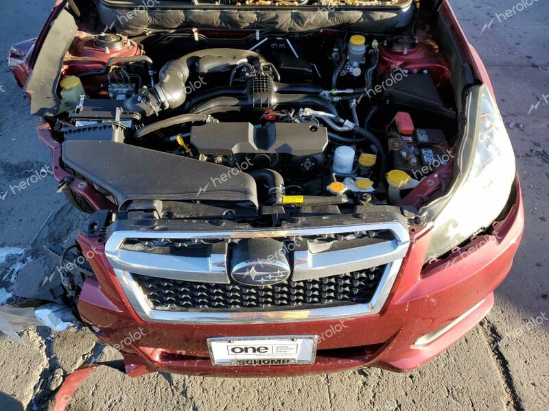 SUBARU LEGACY 2.5 2013 burgundy  gas 4S3BMCC6XD3004673 photo #4