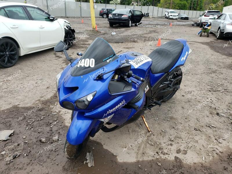 KAWASAKI ZX1400 A 2006 blue  gas  50527393 JKBZXNA166A001931 JKBZXNA166A001931 photo #3