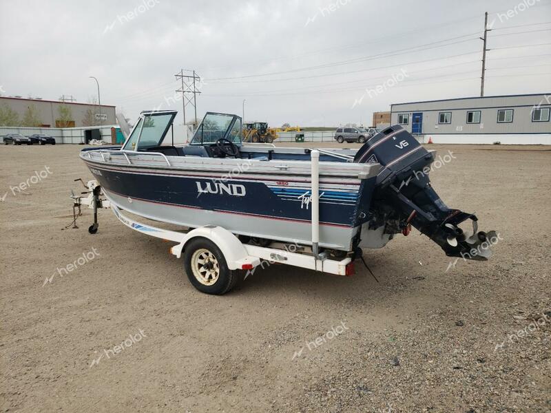 LUND BOAT W/TRL 1991 two tone    51078573 LUNP0694B191 LUNP0694B191 photo #4