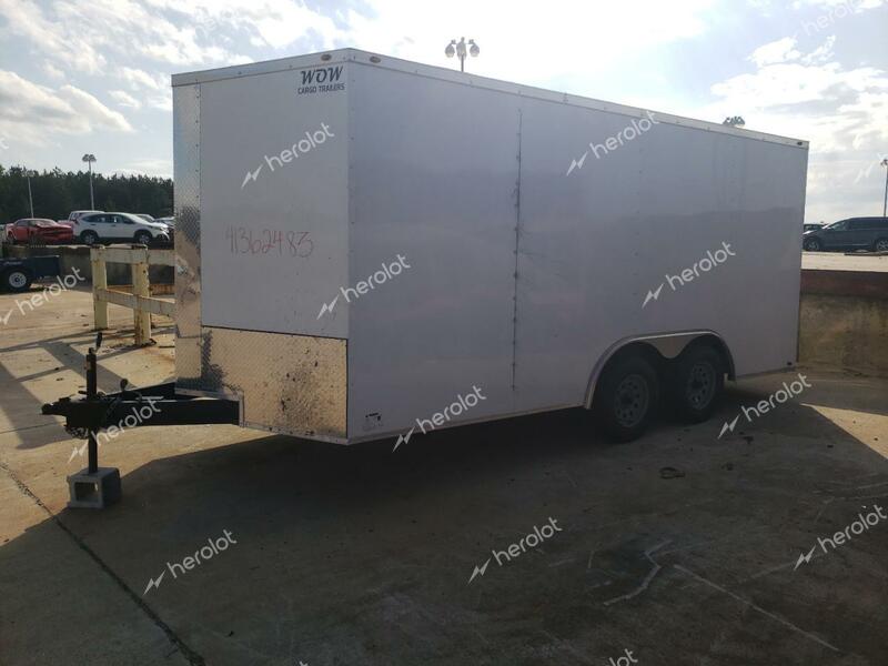 TRLR ENCLOSED 2022 white    41362483 7FWBE1627N1018874 7FWBE1627N1018874 photo #3