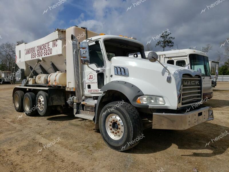 MACK GRANITE 2021 white  diesel  42394713 1M2GR2GC0MM021179 1M2GR2GC0MM021179 photo #1