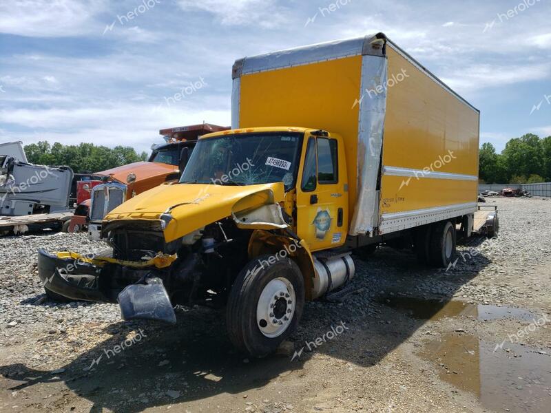 INTERNATIONAL 4300 2013 yellow conventi diesel 1HTMMAAL5DH128734 photo #1