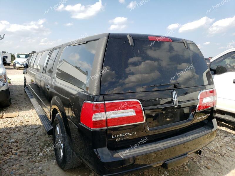 LINCOLN NAVIGATOR 2007 black  gas 5L1FL27567LJ21080 photo #3