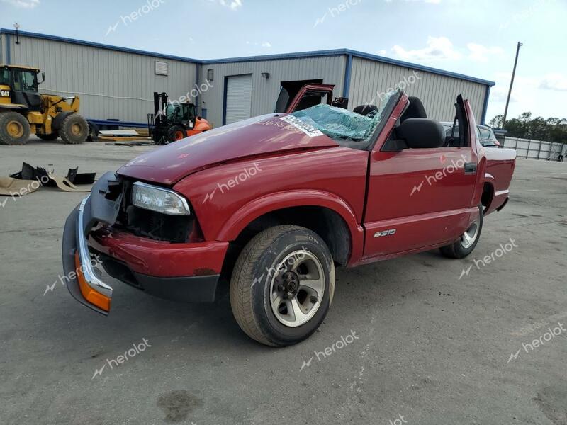 CHEVROLET S TRUCK S1 2003 red  gas 1GCCS14X638260610 photo #1