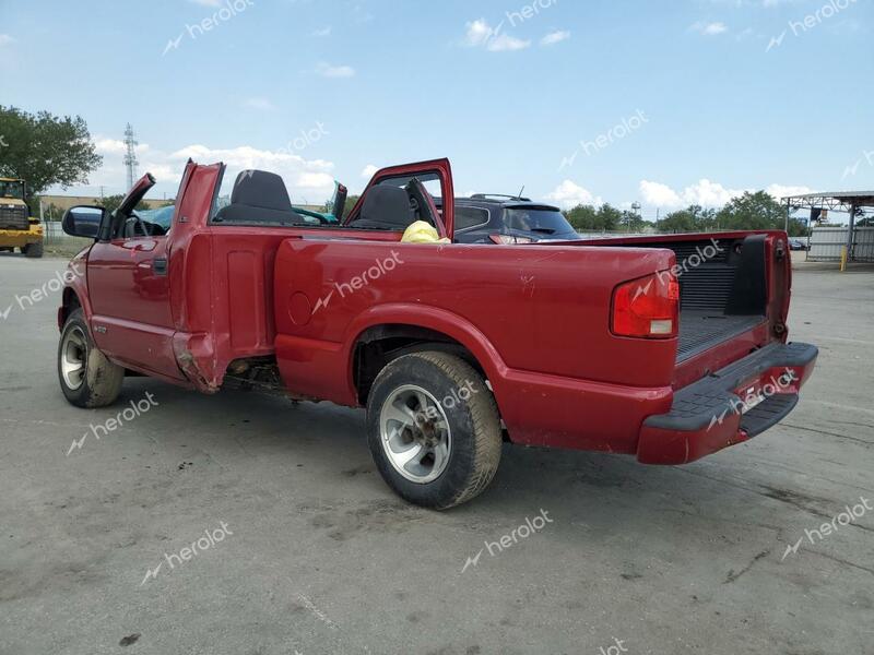 CHEVROLET S TRUCK S1 2003 red  gas 1GCCS14X638260610 photo #3