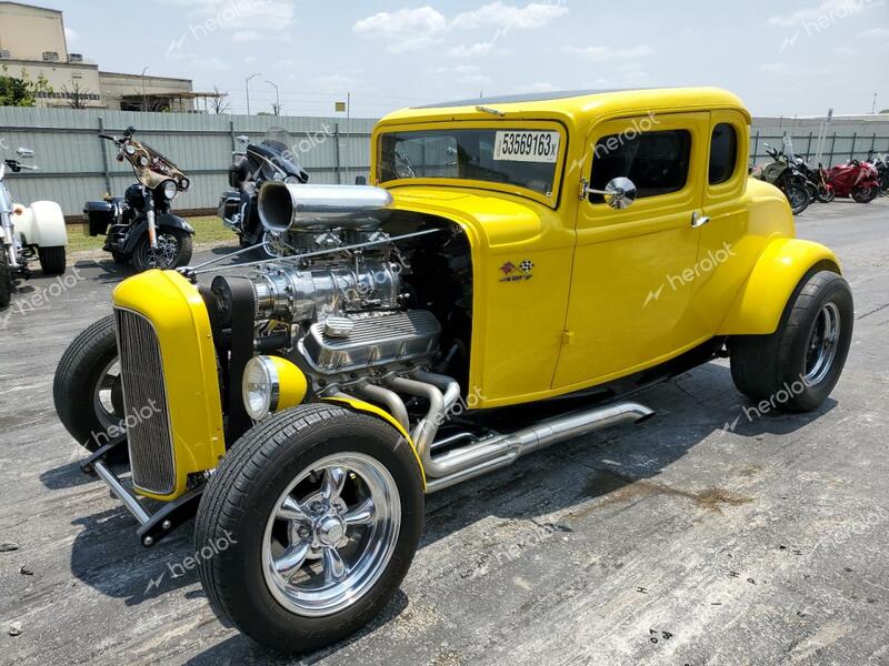 FORD COUPE 1932 yellow    53569163 RNS000494 RNS000494 photo #1