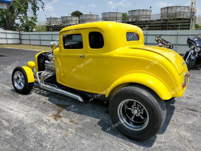 FORD COUPE 1932 yellow    53569163 RNS000494 RNS000494 photo #3