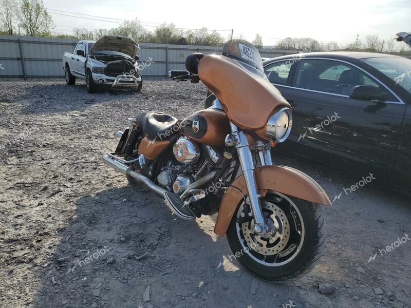 HARLEY-DAVIDSON FLHX 105TH 2008 orange  gas 1HD1KB4428Y623008 photo #1