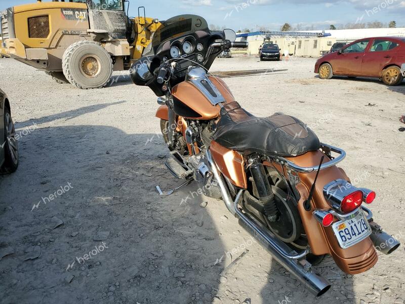 HARLEY-DAVIDSON FLHX 105TH 2008 orange  gas 1HD1KB4428Y623008 photo #4