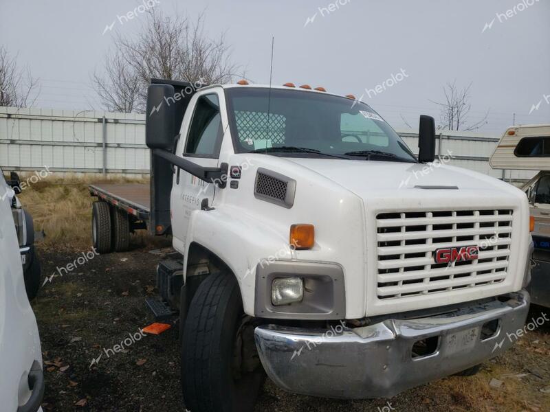 GMC C6500 C6C0 2006 white chassis diesel 1GDJ6C1326F434015 photo #1