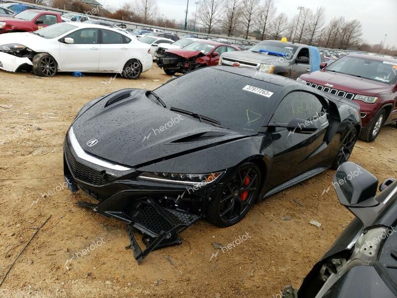 ACURA NSX 2017 black  hybrid engine 19UNC1B09HY000853 photo #1