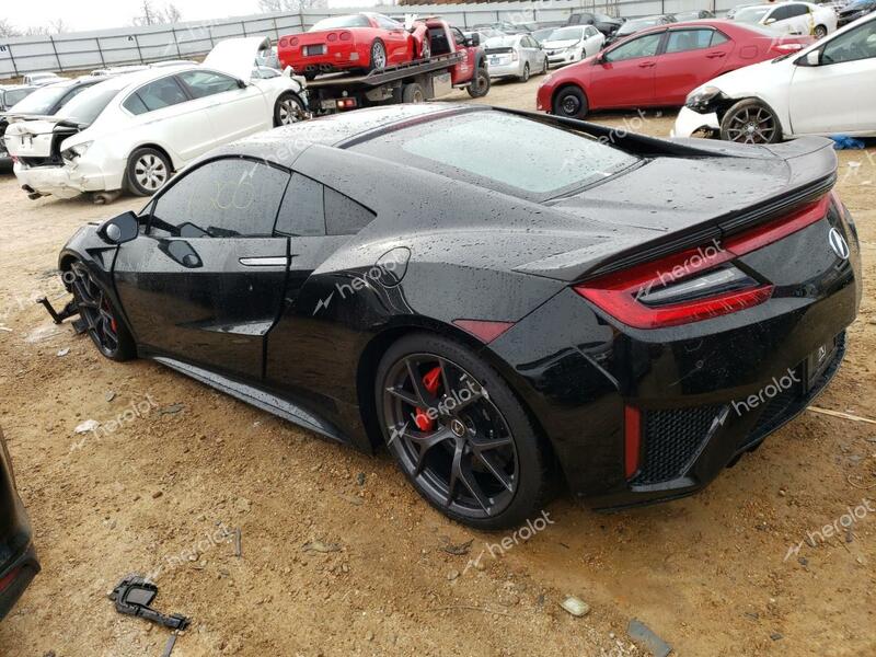 ACURA NSX 2017 black  hybrid engine 19UNC1B09HY000853 photo #3