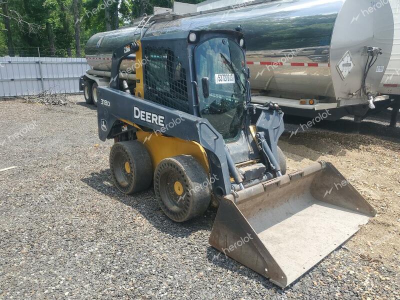 JOHN DEERE SKIDSTEER 2010 yellow   T0318DA186206 photo #1