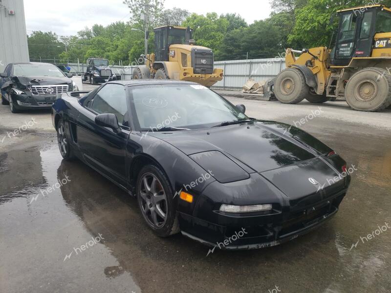 ACURA NSX T 1995 black  gas JH4NA1185ST000542 photo #1