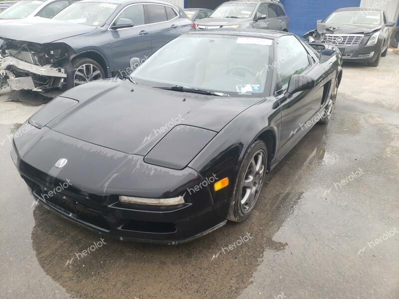 ACURA NSX T 1995 black  gas JH4NA1185ST000542 photo #3