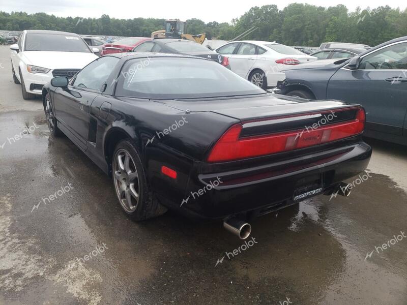 ACURA NSX T 1995 black  gas JH4NA1185ST000542 photo #4