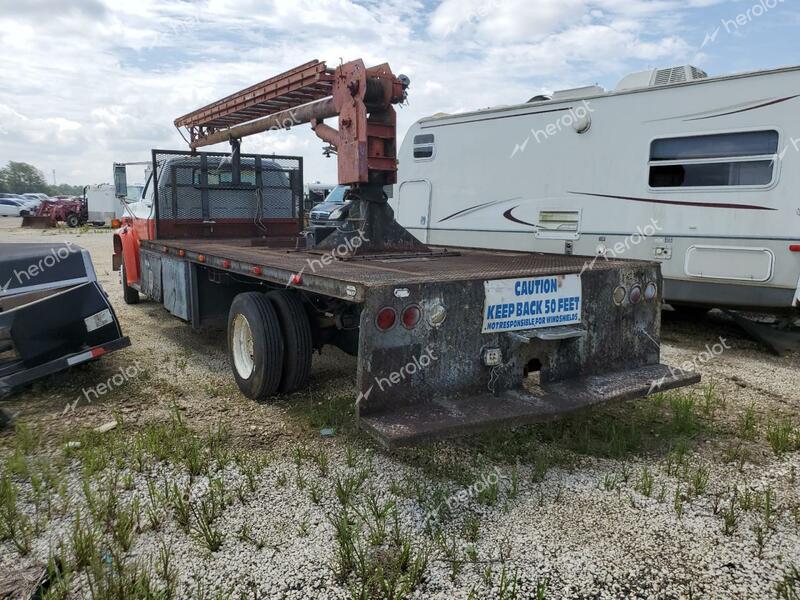 GMC C6000 C6D0 1988 two tone chassis gas 1GDE6D1B0JV507315 photo #3