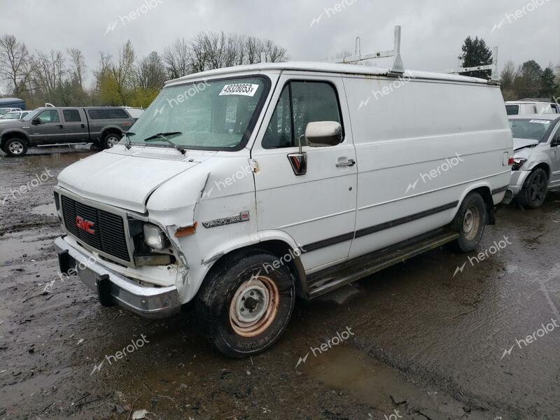 GMC VANDURA G2 1995 white  gas 1GTEG25K6SF509291 photo #1