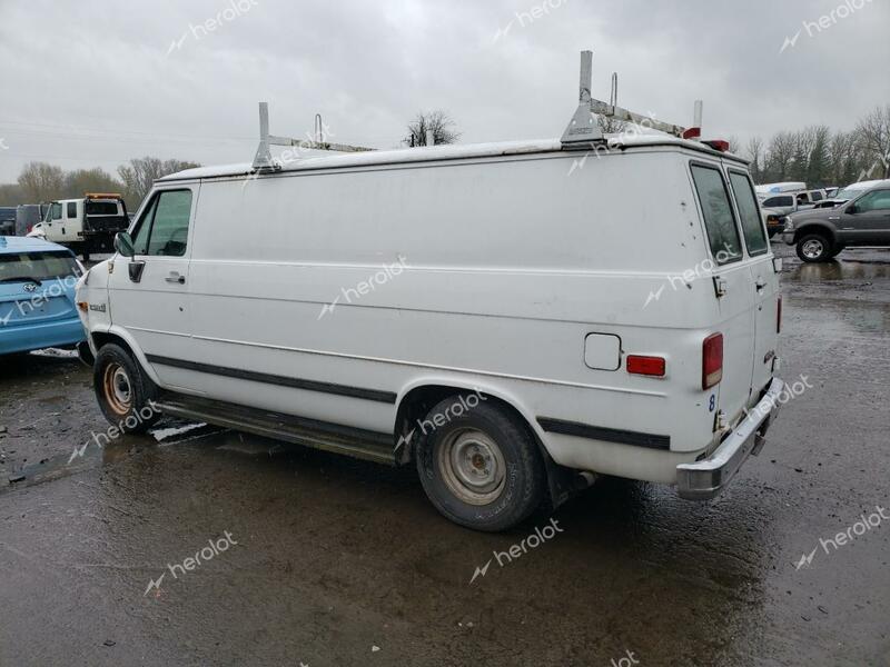 GMC VANDURA G2 1995 white  gas 1GTEG25K6SF509291 photo #3