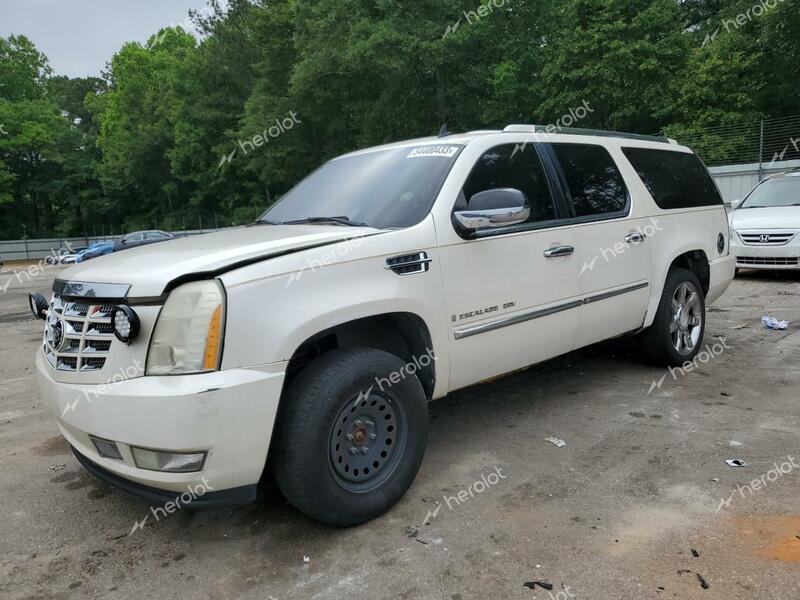 CADILLAC ESCALADE E 2007 cream  gas 1GYFK66837R318649 photo #1