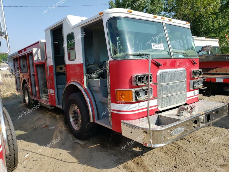 PIERCE MFG. INC. PIERCE 2003 red fire tru diesel 4P1CT02M63A003026 photo #1