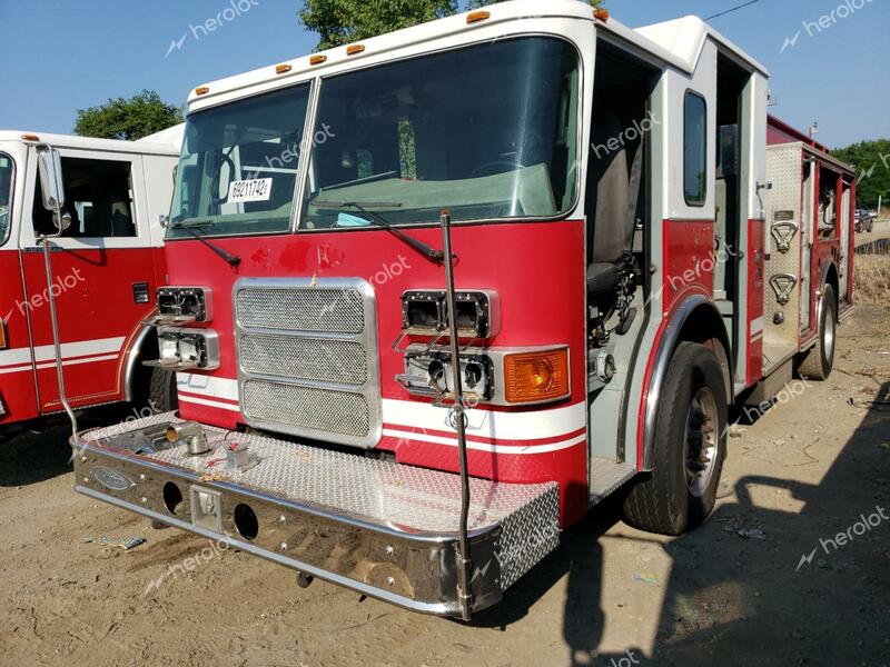 PIERCE MFG. INC. PIERCE 2003 red fire tru diesel 4P1CT02M63A003026 photo #3