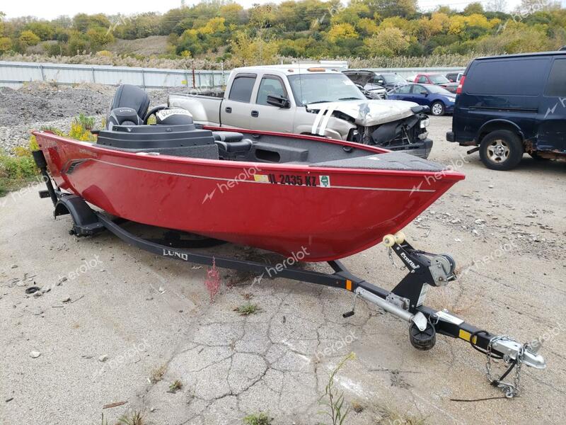 LUND BOAT W/TRL 2020 red   LBBLJ492A020 photo #1