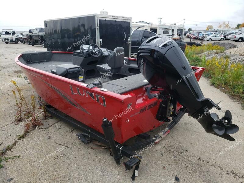 LUND BOAT W/TRL 2020 red   LBBLJ492A020 photo #4