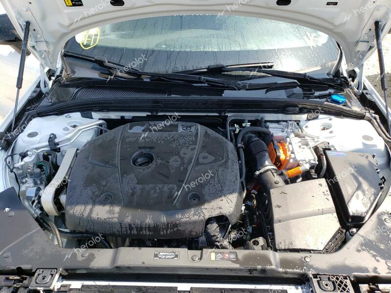 VOLVO S60 T8 REC 2022 white  hybrid engine 7JRH60FZ1NG193332 photo #4