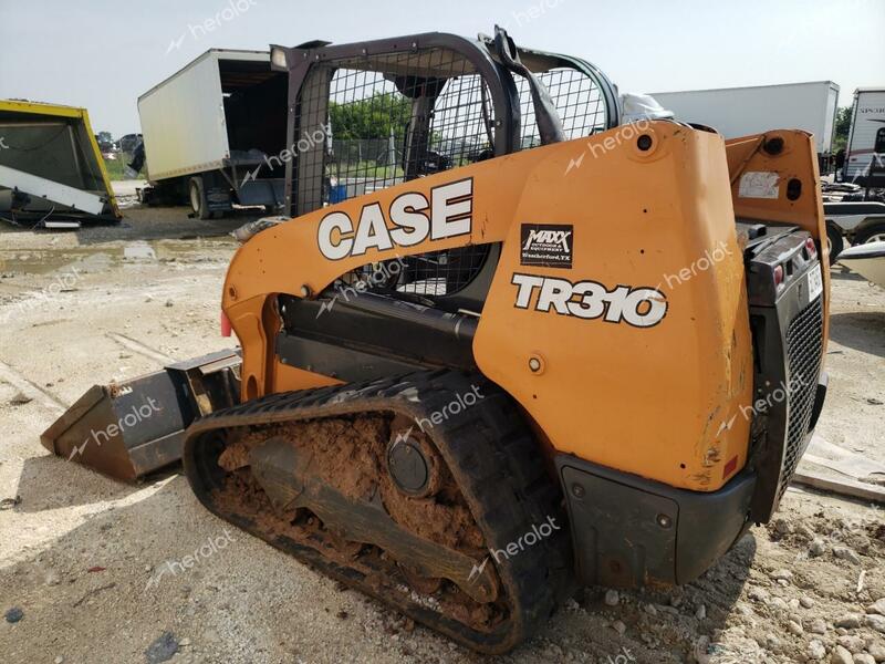 CASE SKID STEER 2017 orange   JAFTR310CHM429017 photo #4