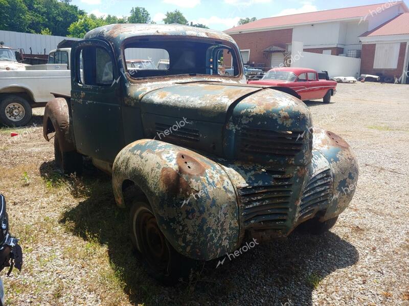 DODGE 100 TRUCK 1946 gray   81190629 photo #1