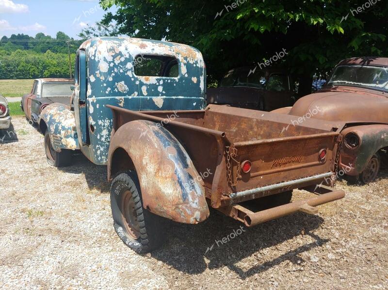 DODGE 100 TRUCK 1946 gray   81190629 photo #4