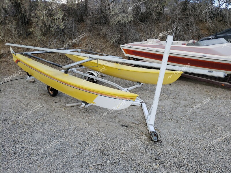 BOAT HOUSE BOAT 1982 yellow   NVZ33526H818 photo #1