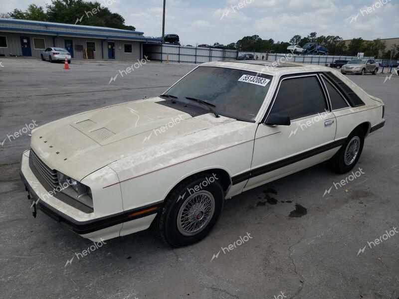 MERCURY CAPRI 1980 white   0F16B635973 photo #1