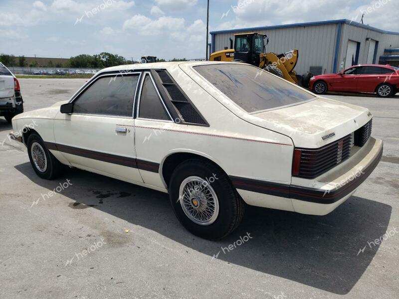 MERCURY CAPRI 1980 white   0F16B635973 photo #3