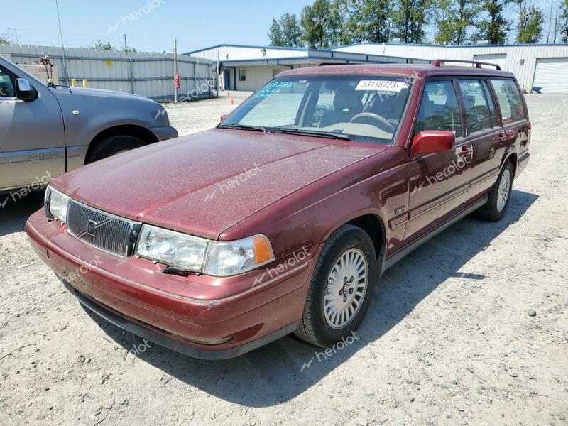 VOLVO 960 1997 red  gas YV1KW9606V1042784 photo #1