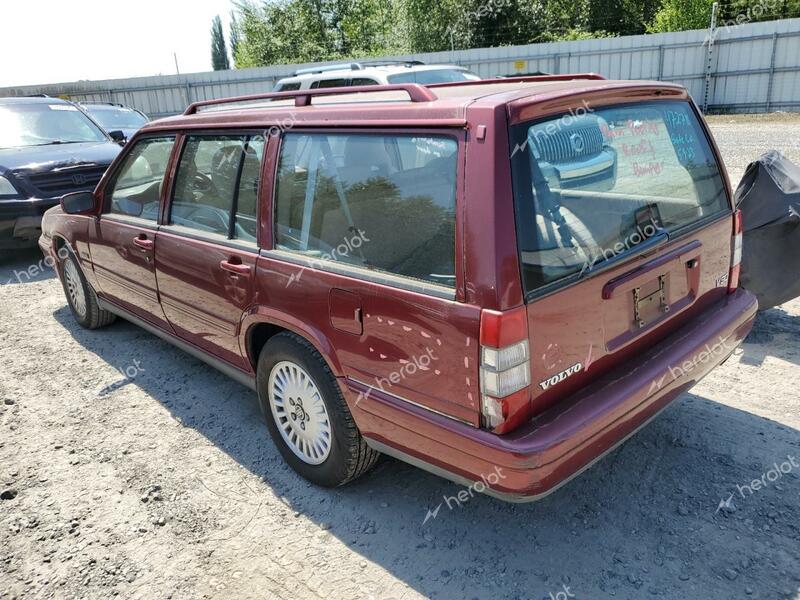 VOLVO 960 1997 red  gas YV1KW9606V1042784 photo #3